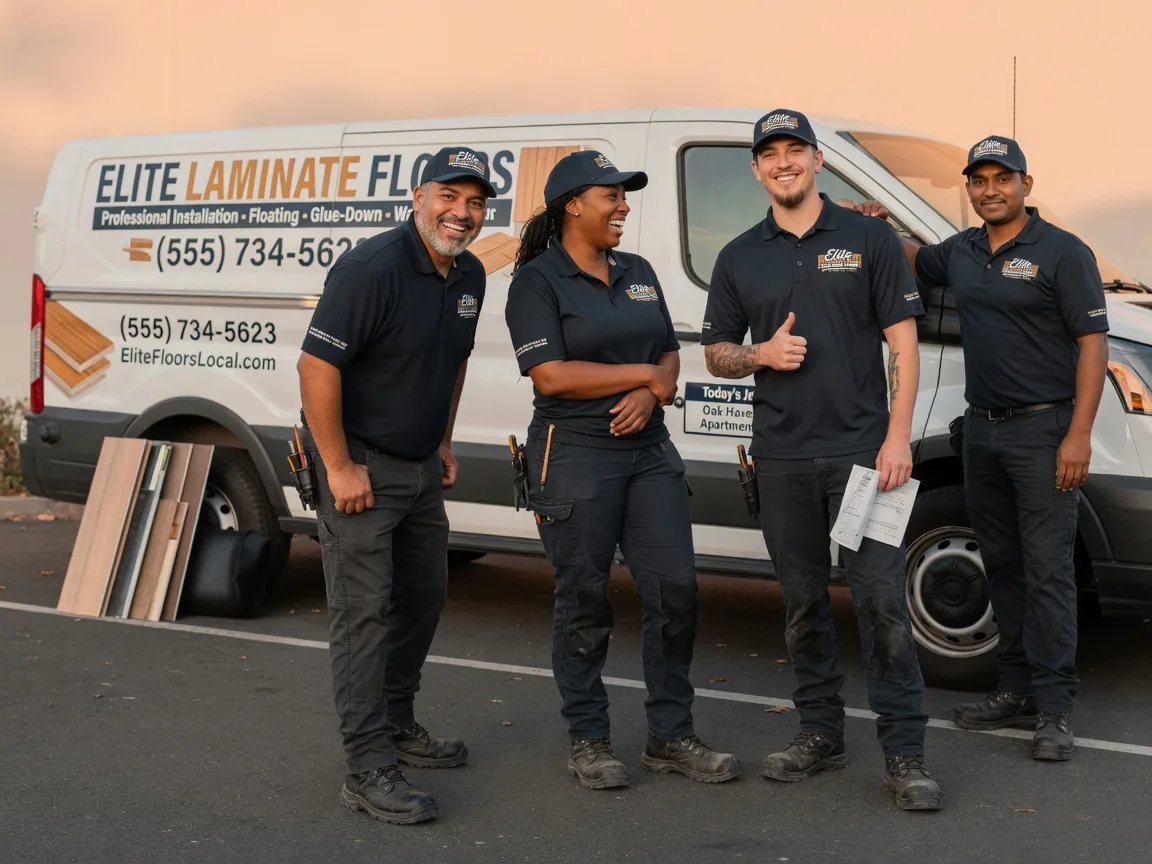 Laminate flooring installation company in Bucks, AL